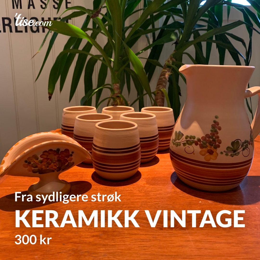 Keramikk vintage