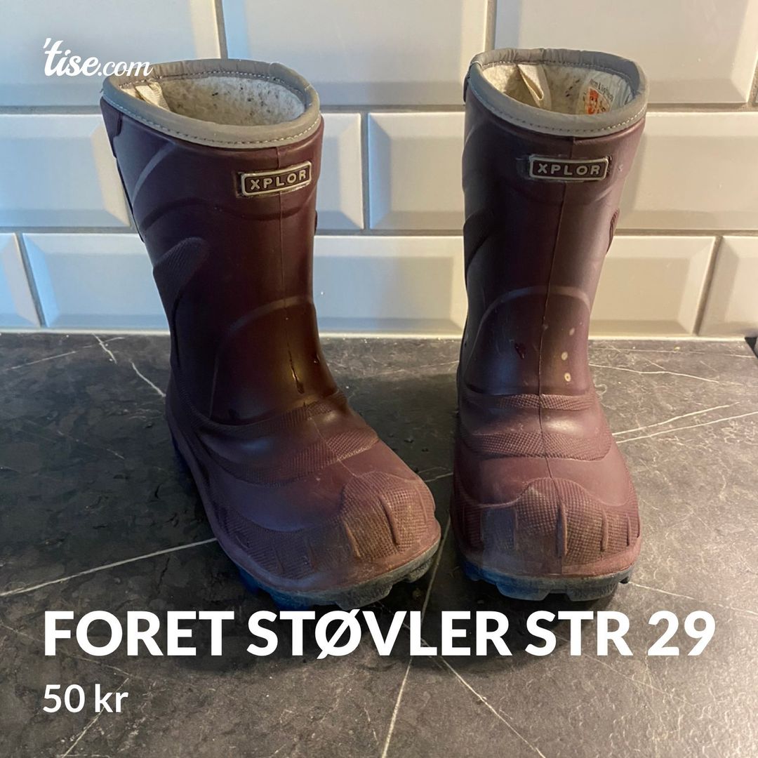 Foret støvler str 29