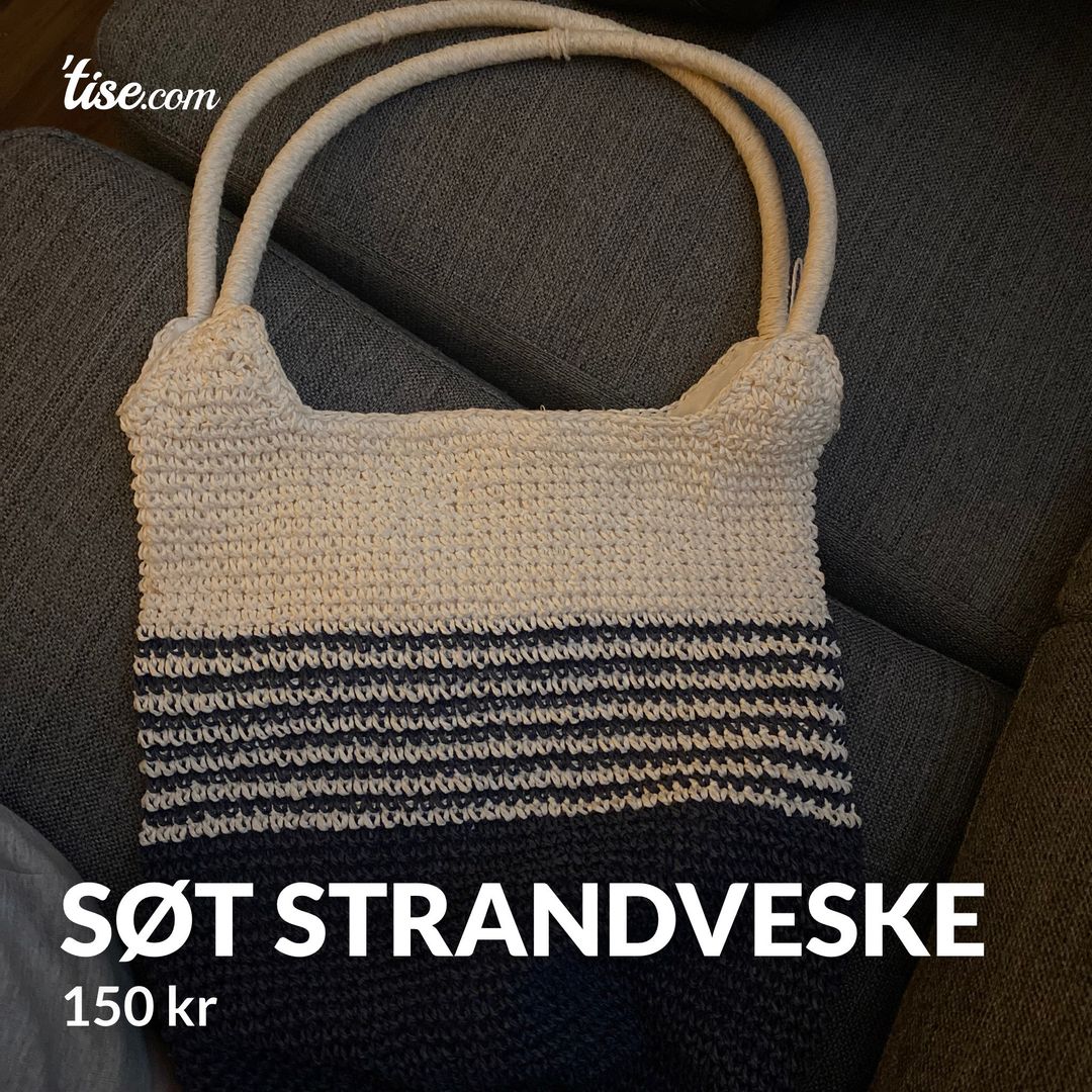 Søt strandveske