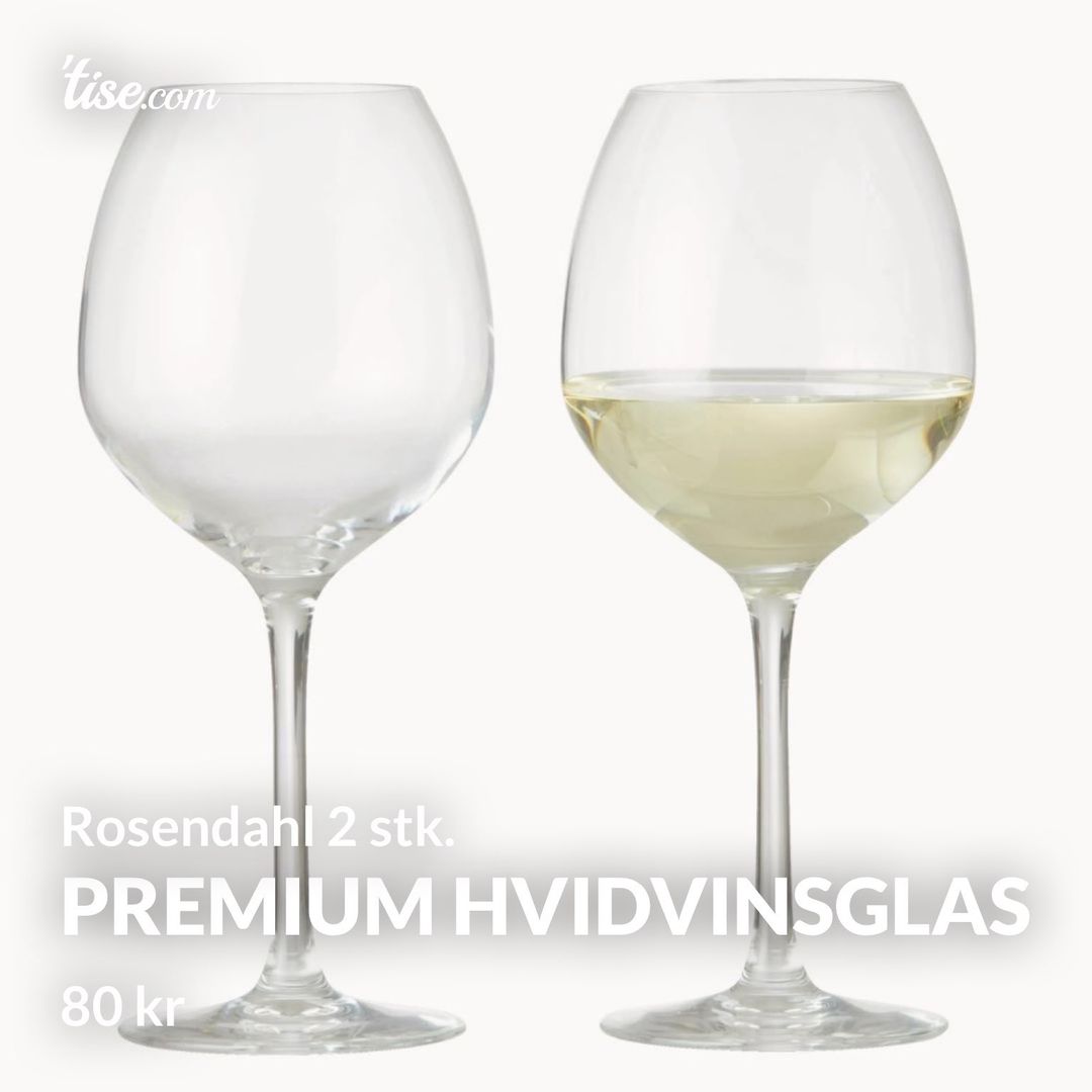 Premium Hvidvinsglas