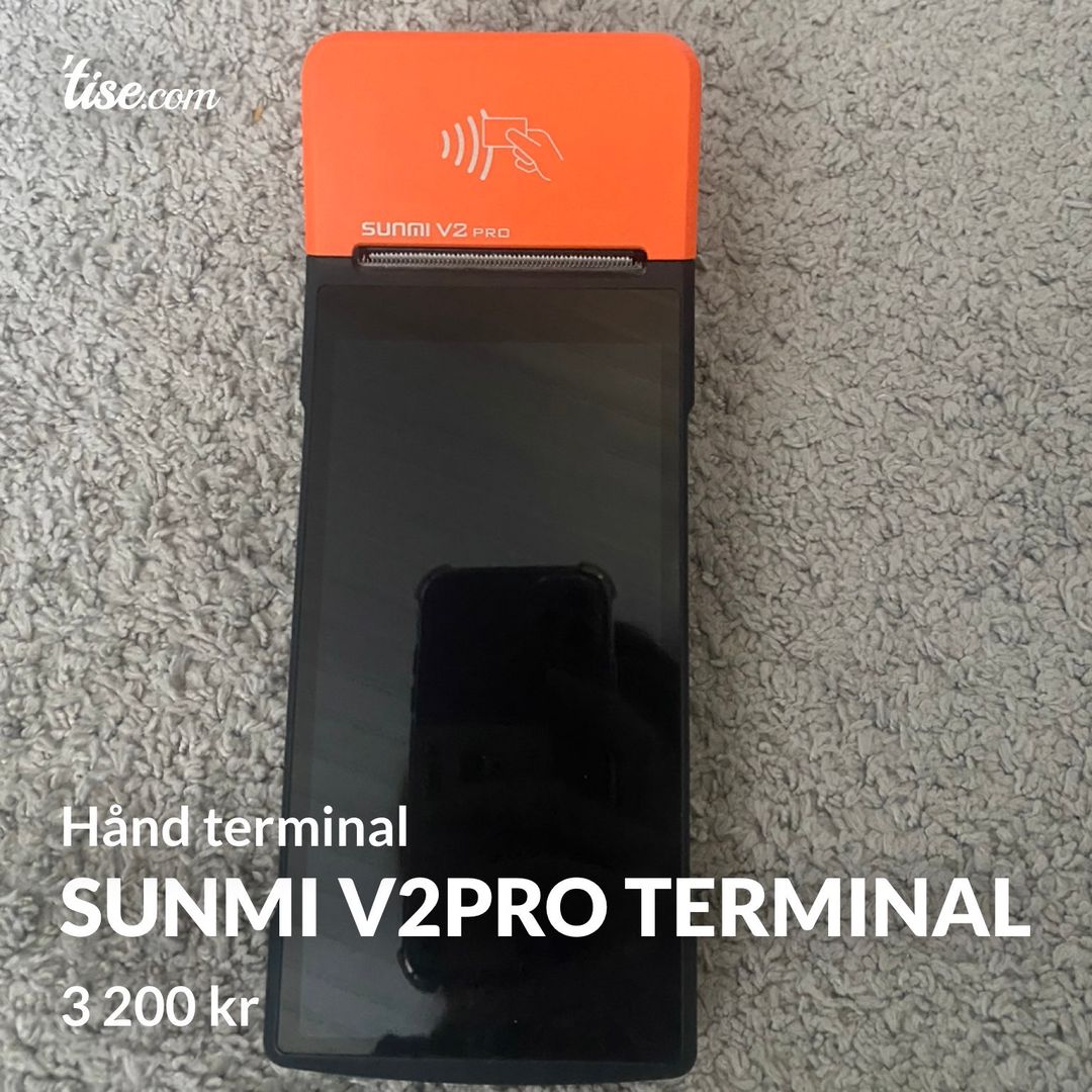Sunmi V2pro terminal