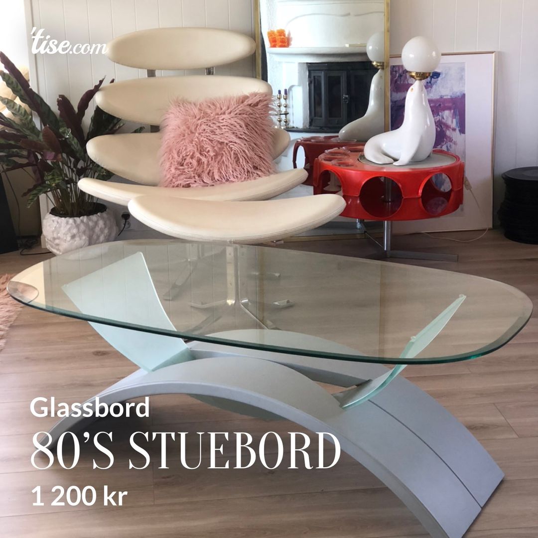 80’s stuebord