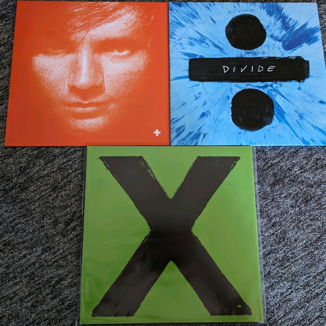 3 Ed Sheeran LPer