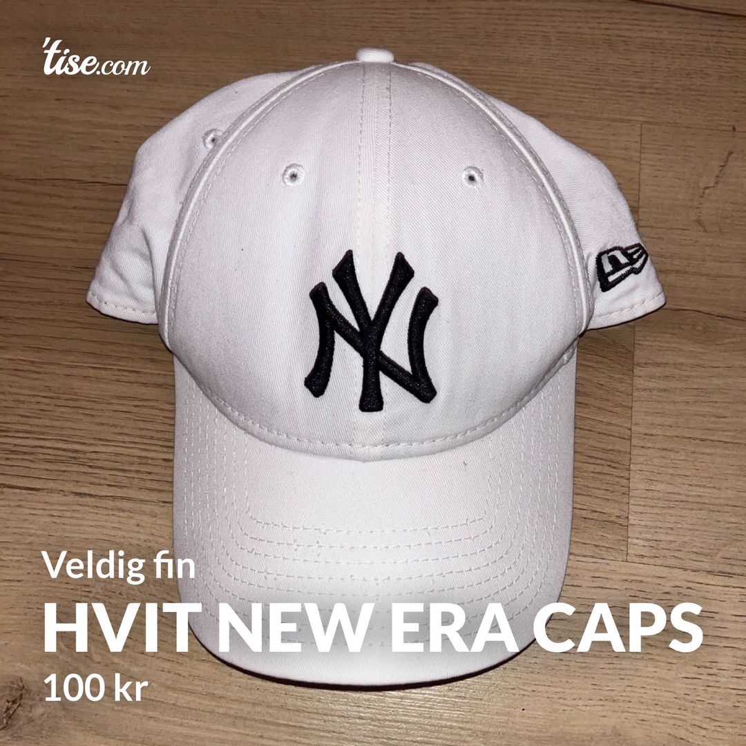 Hvit New Era caps