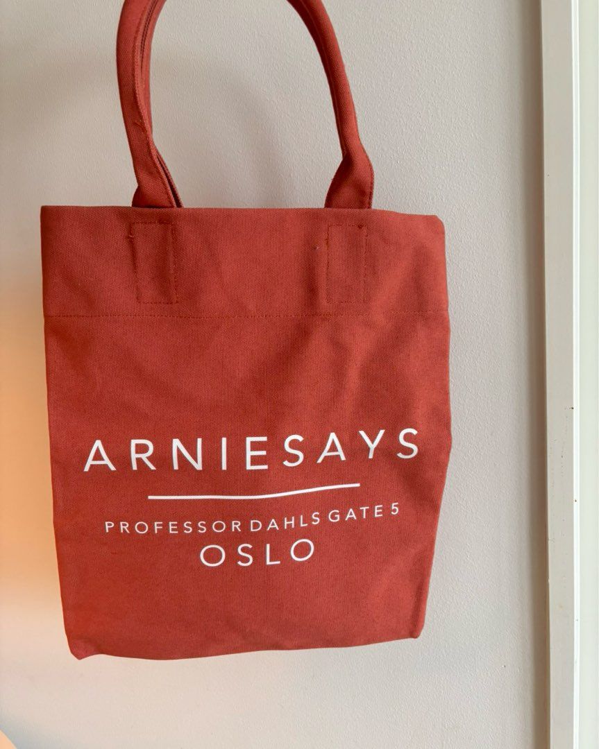 Arnie Says totebag