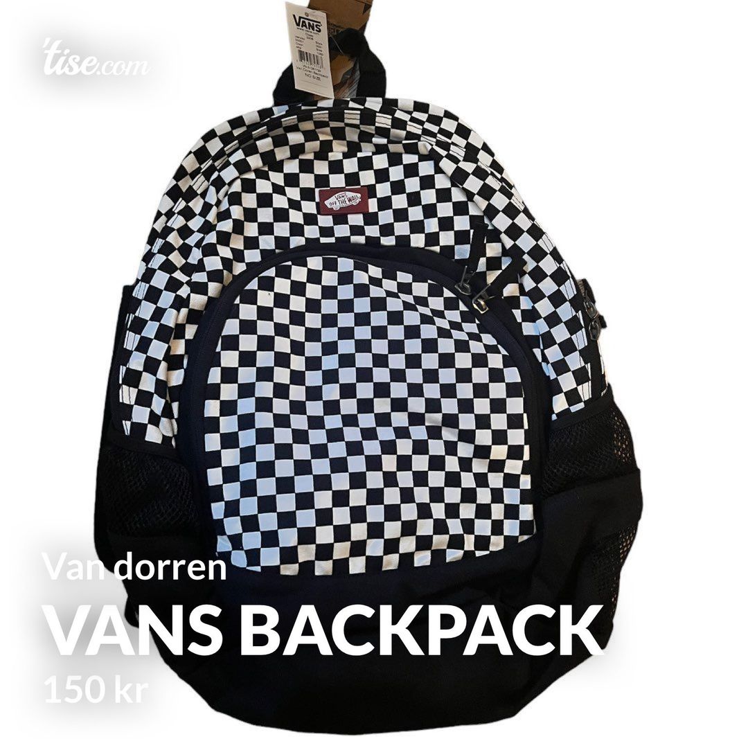 Vans backpack