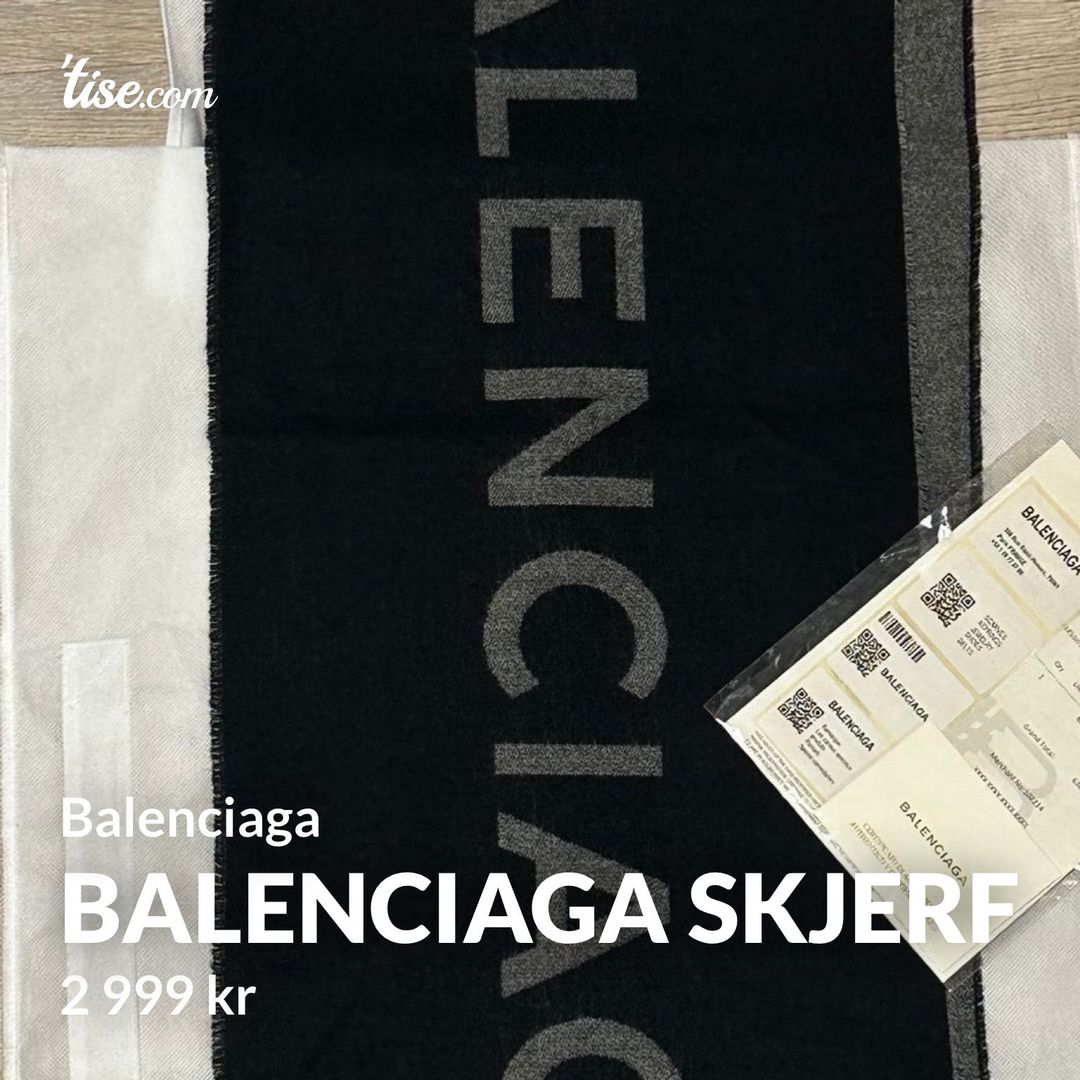 BALENCIAGA SKJERF