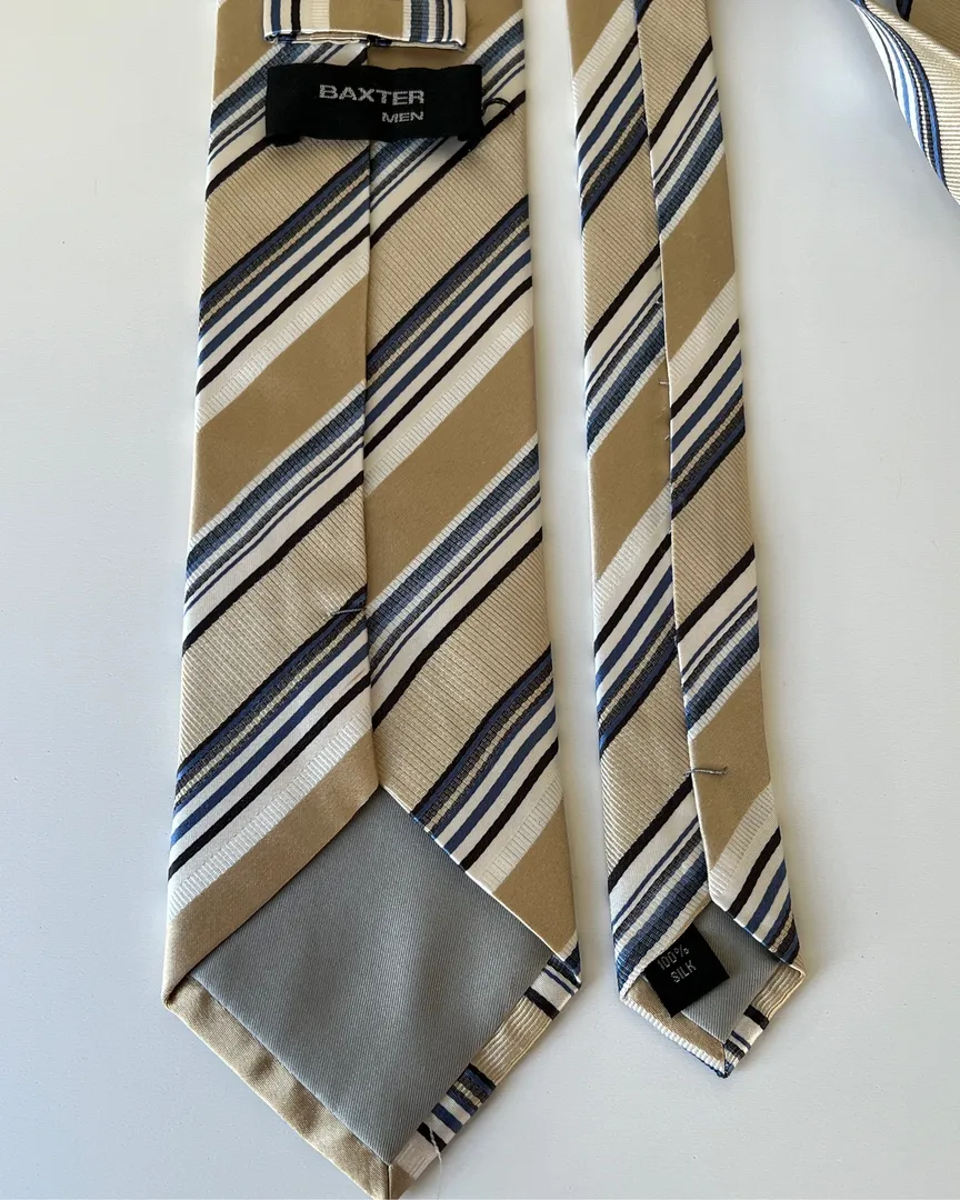 Baxter silk tie