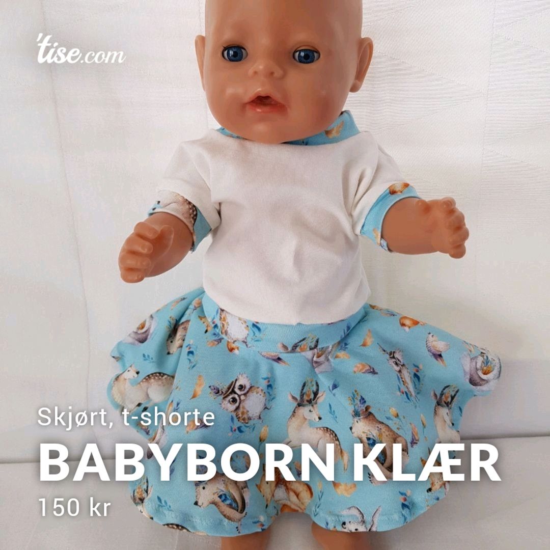 Babyborn klær