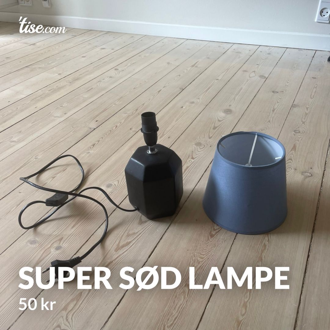 Super sød lampe