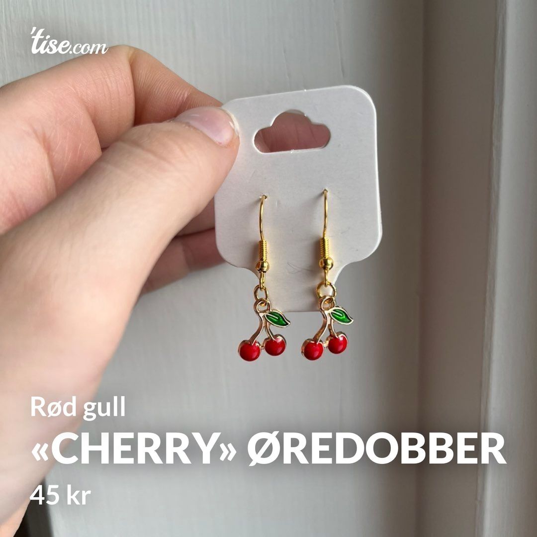 «Cherry» øredobber