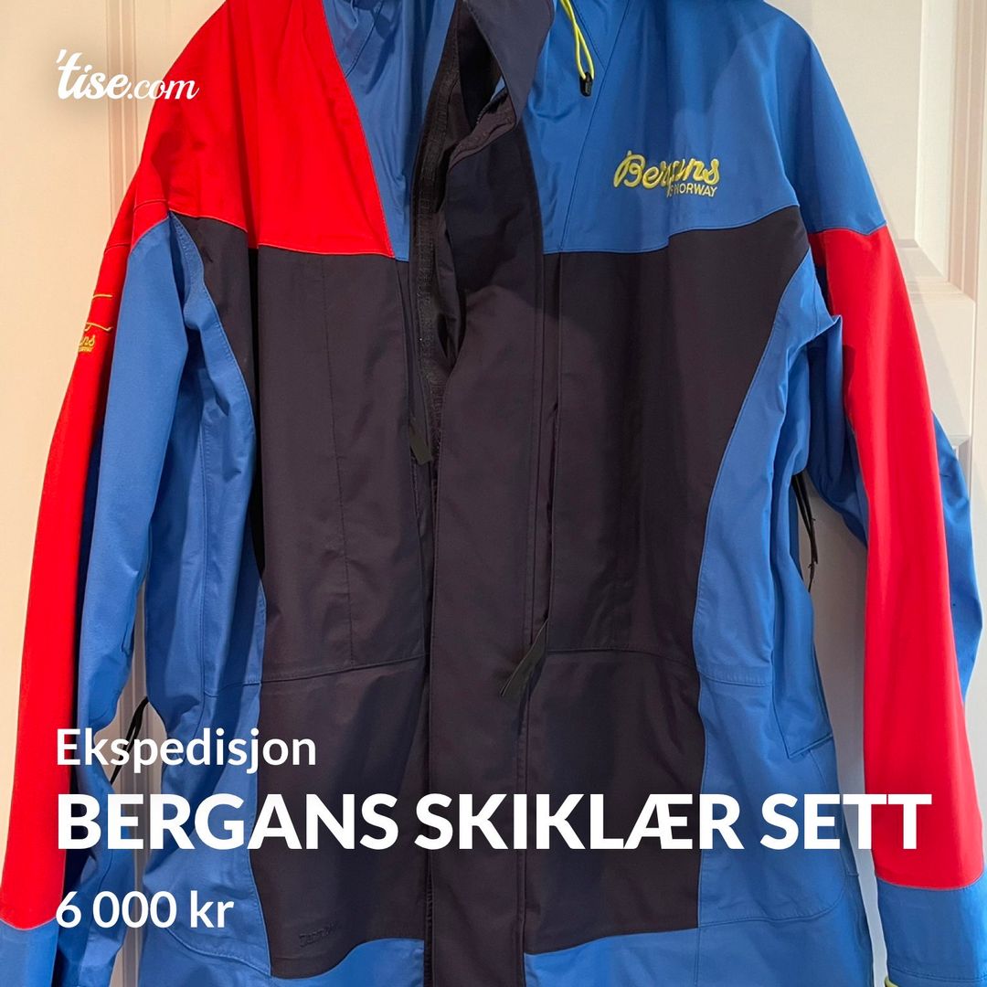 Bergans skiklær sett