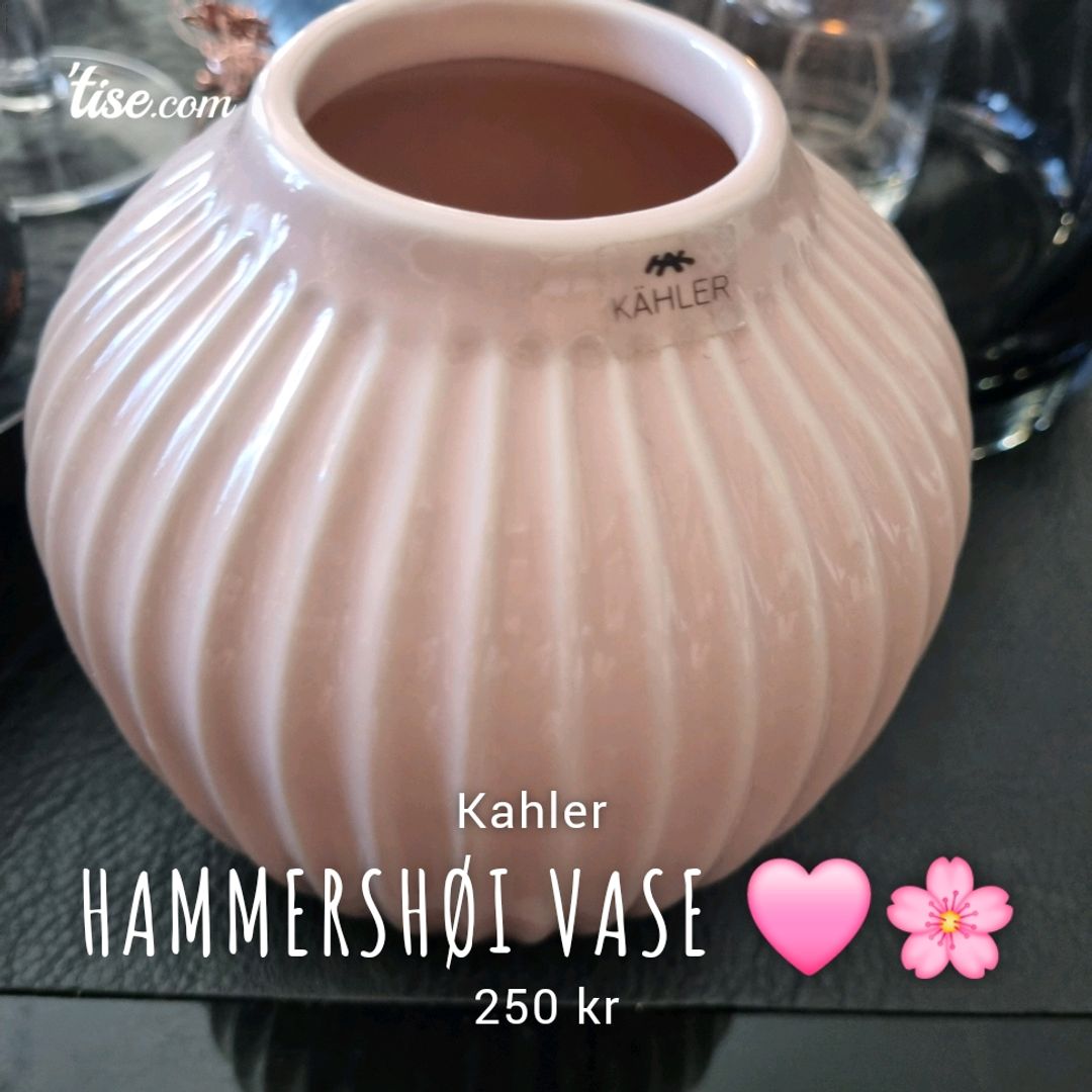 Hammershøi vase 🩷🌸