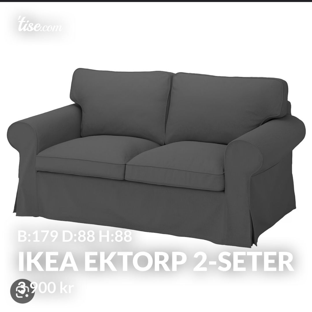 Ikea Ektorp 2-seter