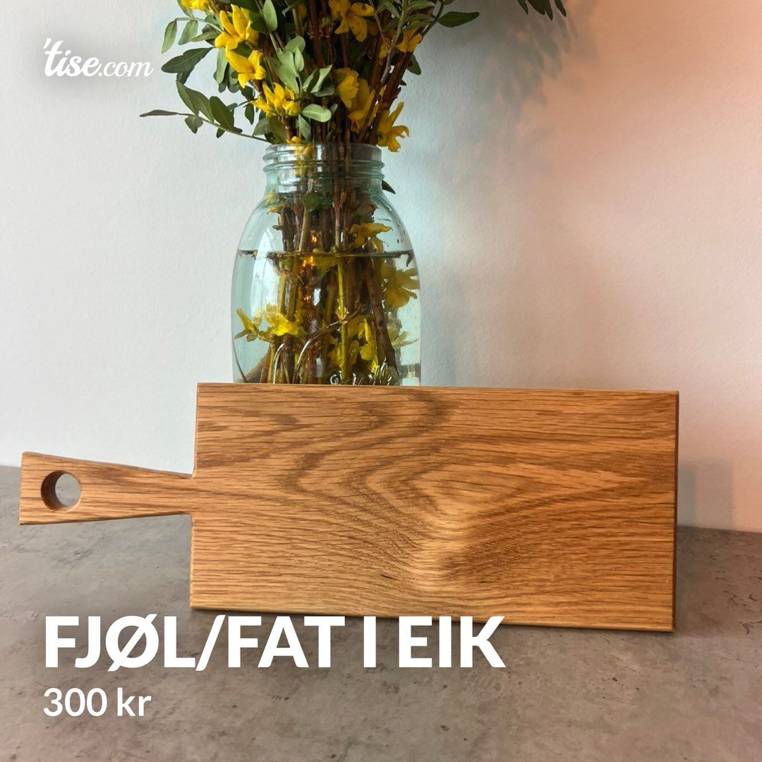 Fjøl/fat i eik