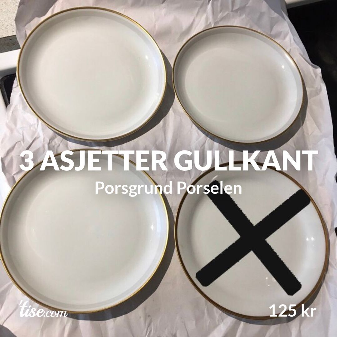 3 asjetter gullkant