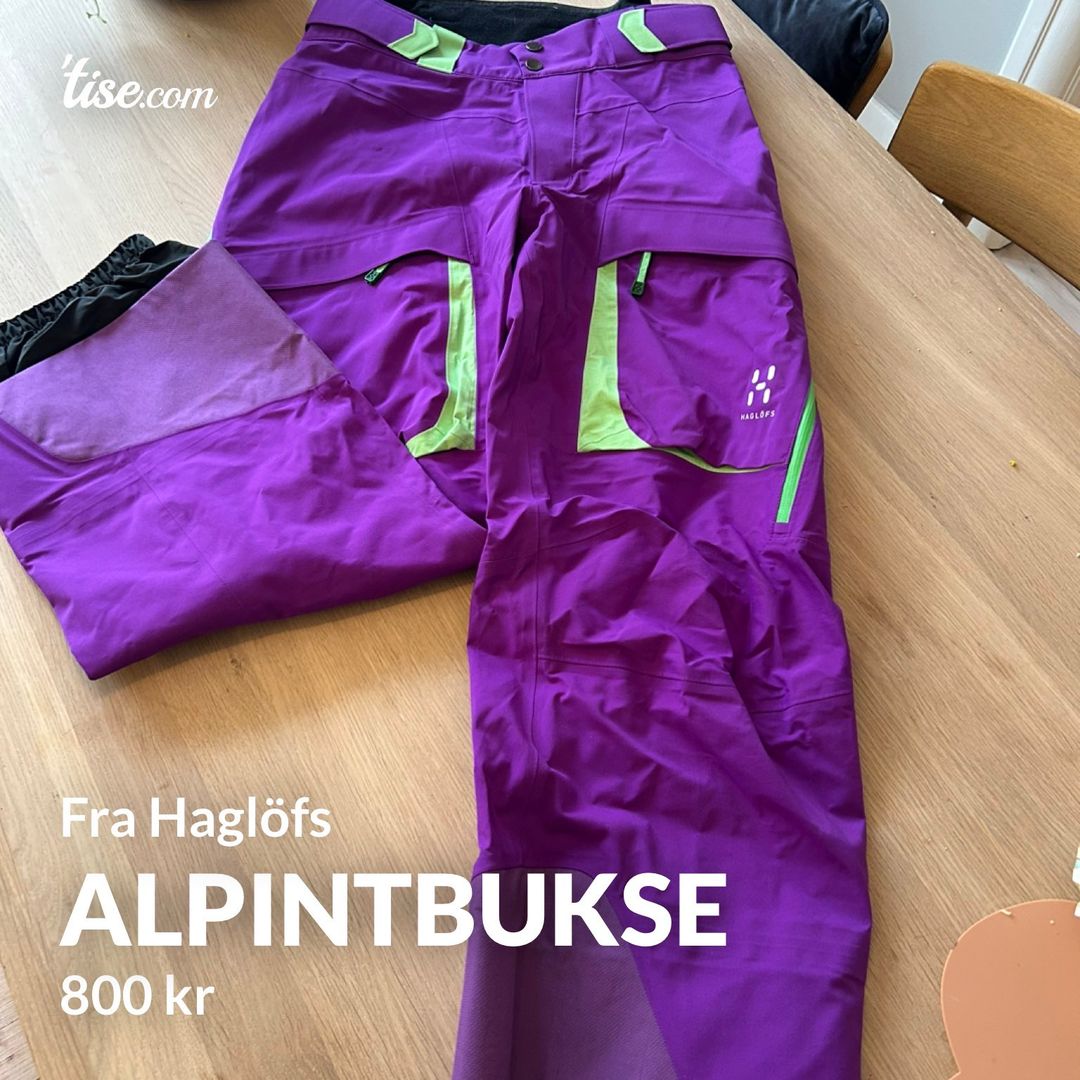 Alpintbukse