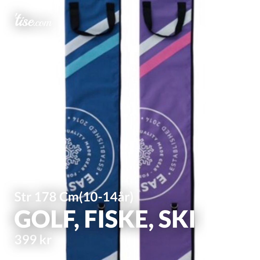 Golf fiske ski