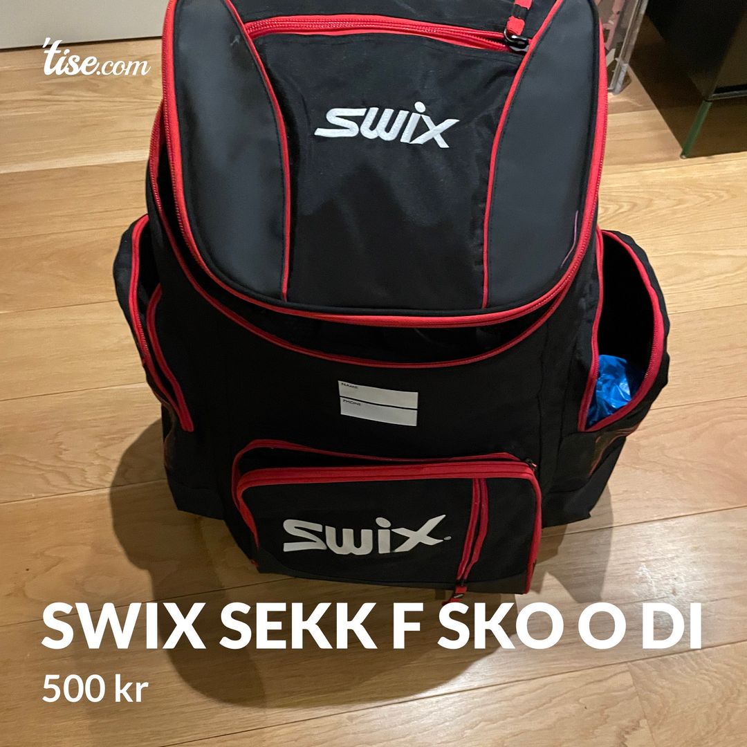 Swix sekk f sko o di