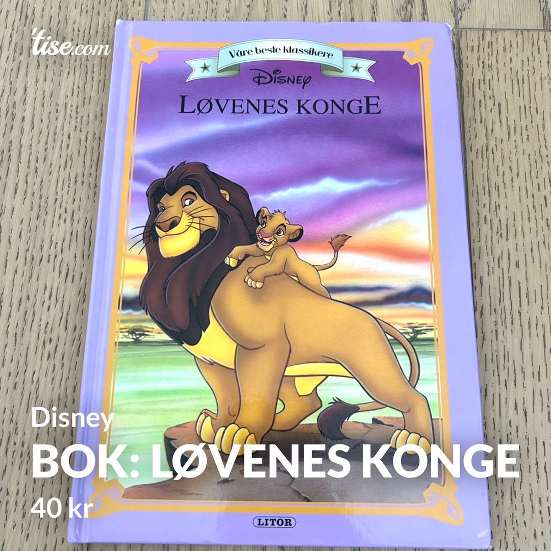 Bok: Løvenes konge