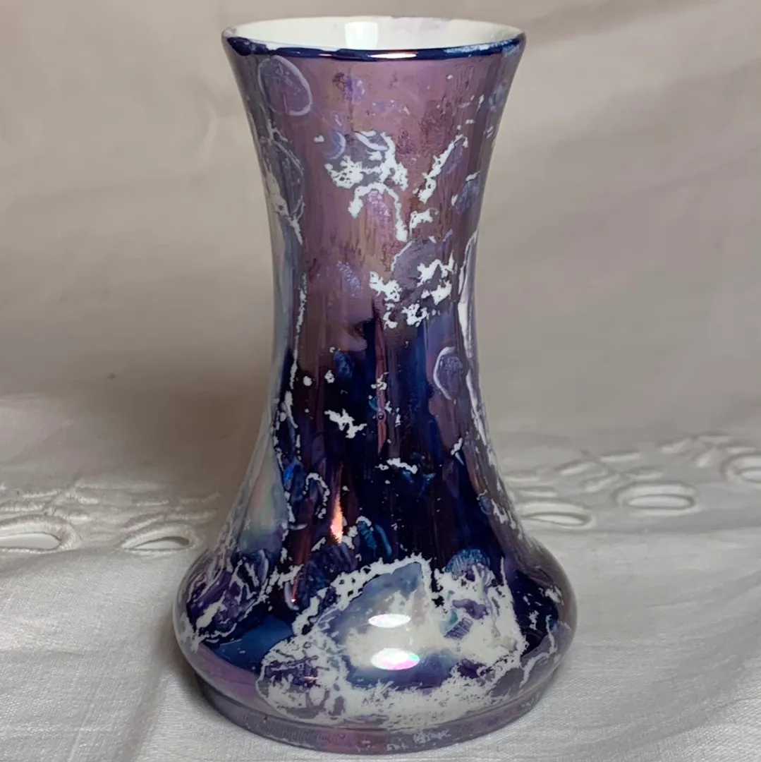 Vase i lusterglasur
