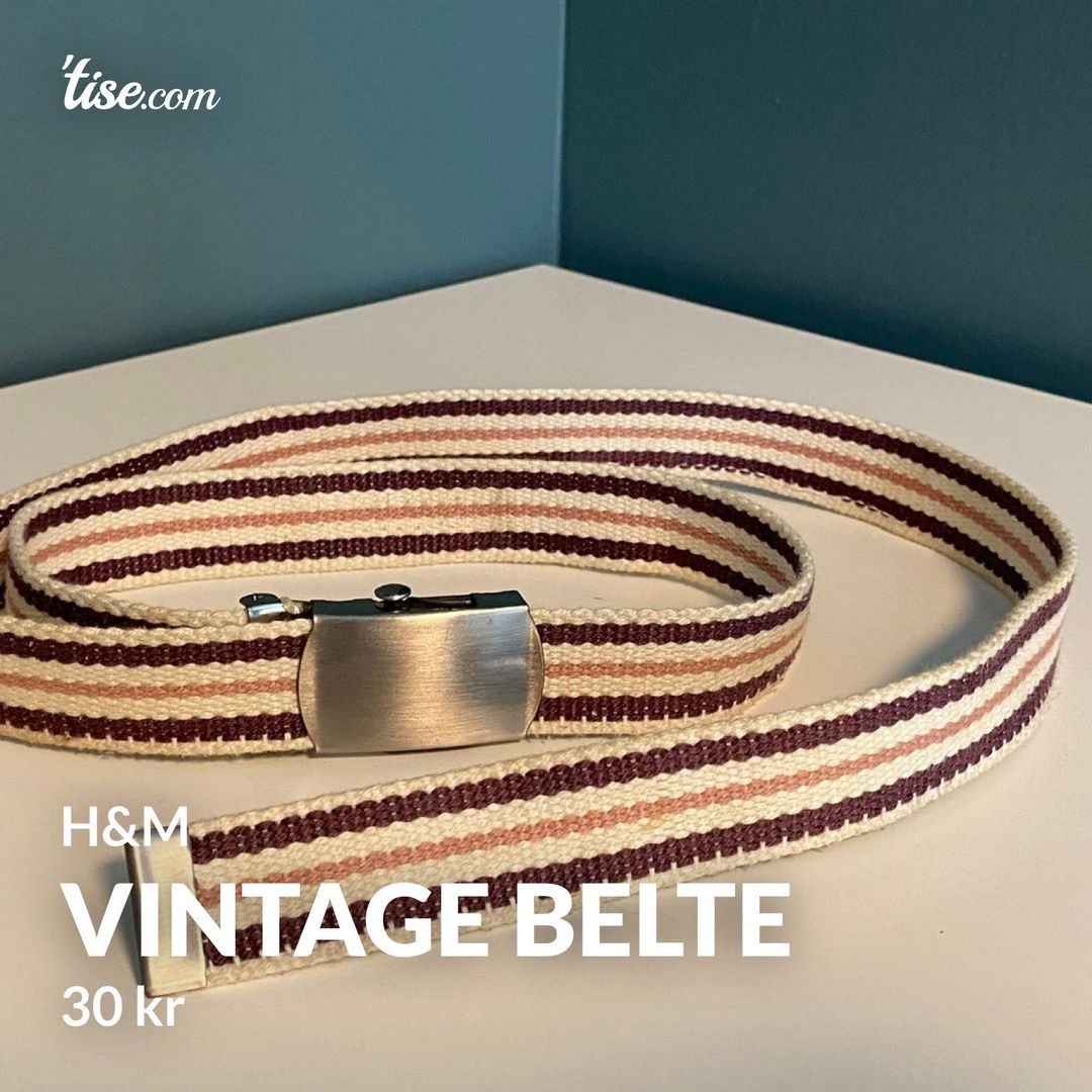 Vintage belte