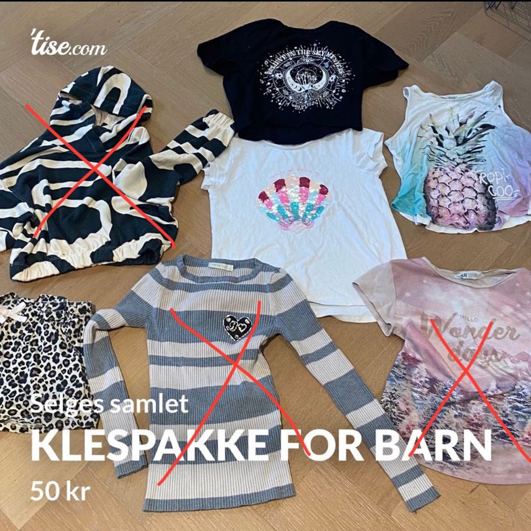 Klespakke for barn