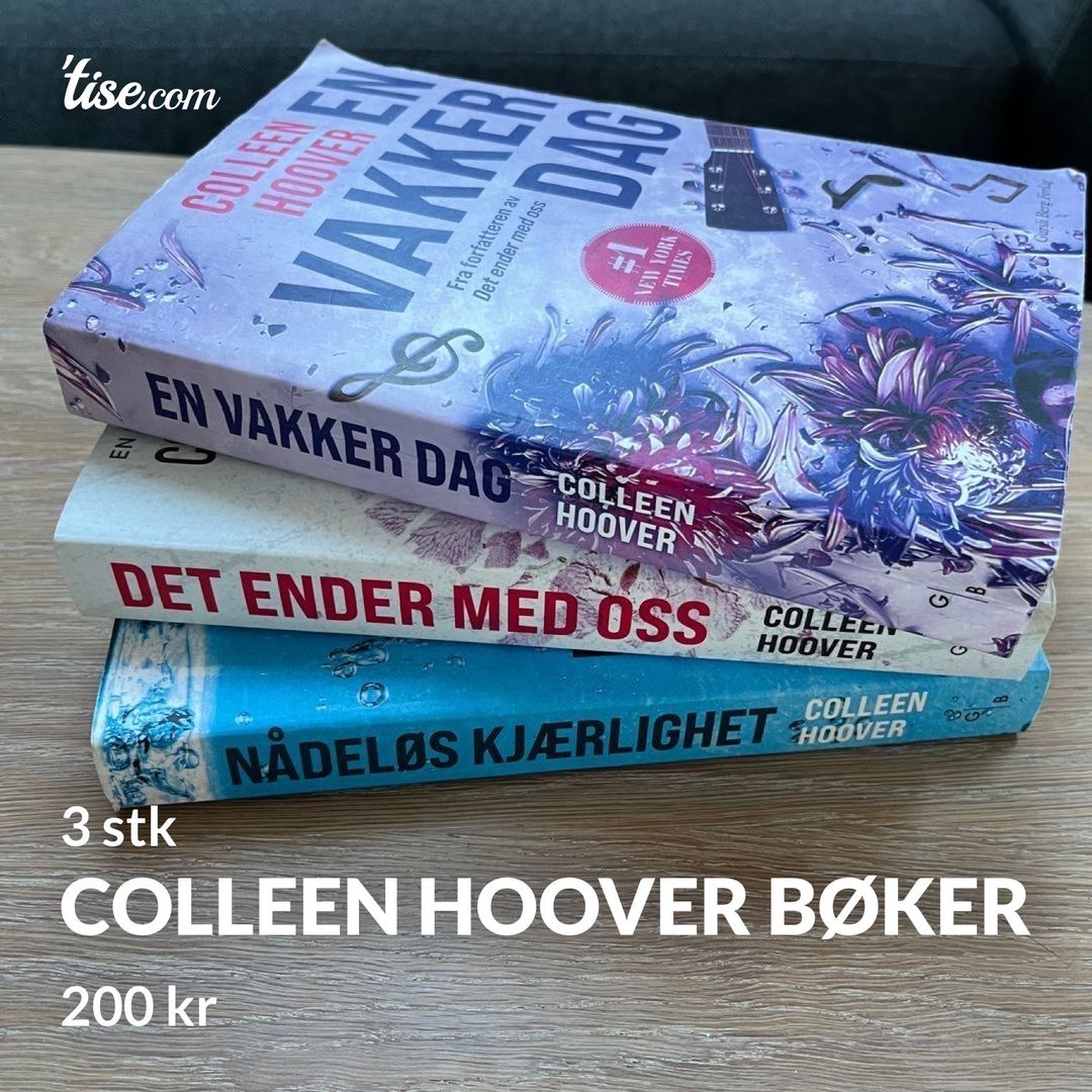 Colleen Hoover bøker