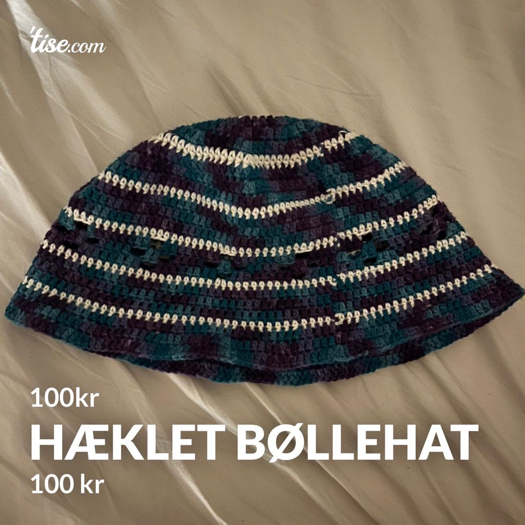 Hæklet bøllehat