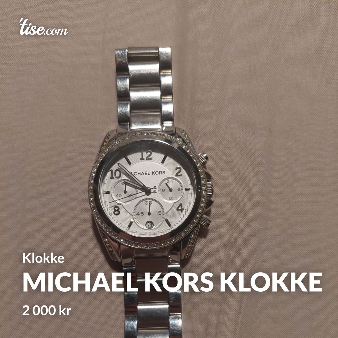 Michael Kors klokke