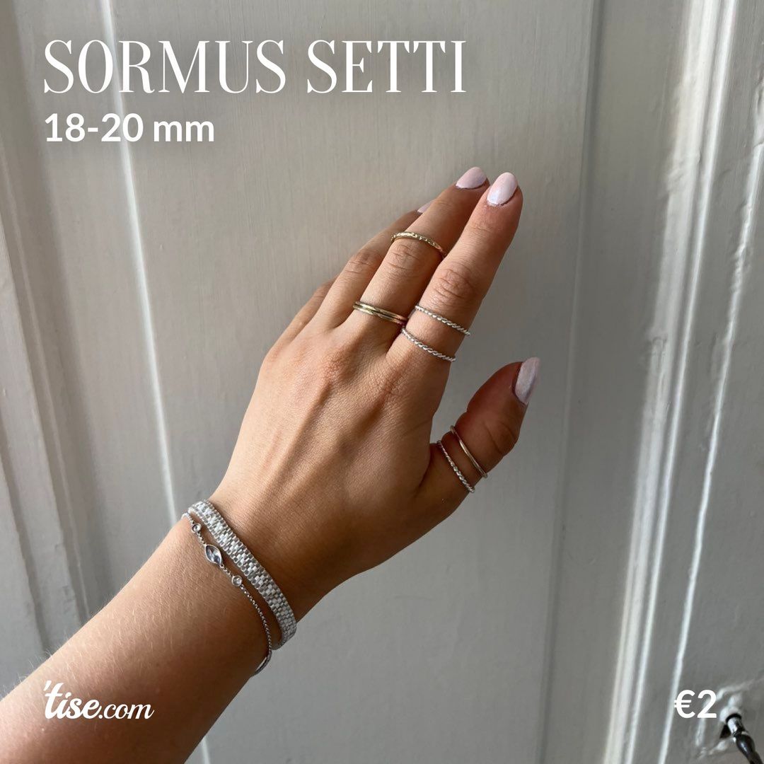 Sormus setti