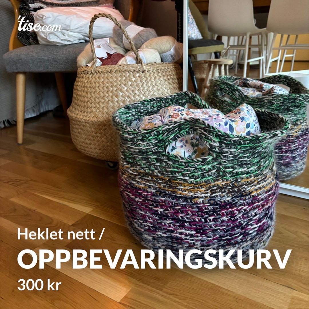 Oppbevaringskurv