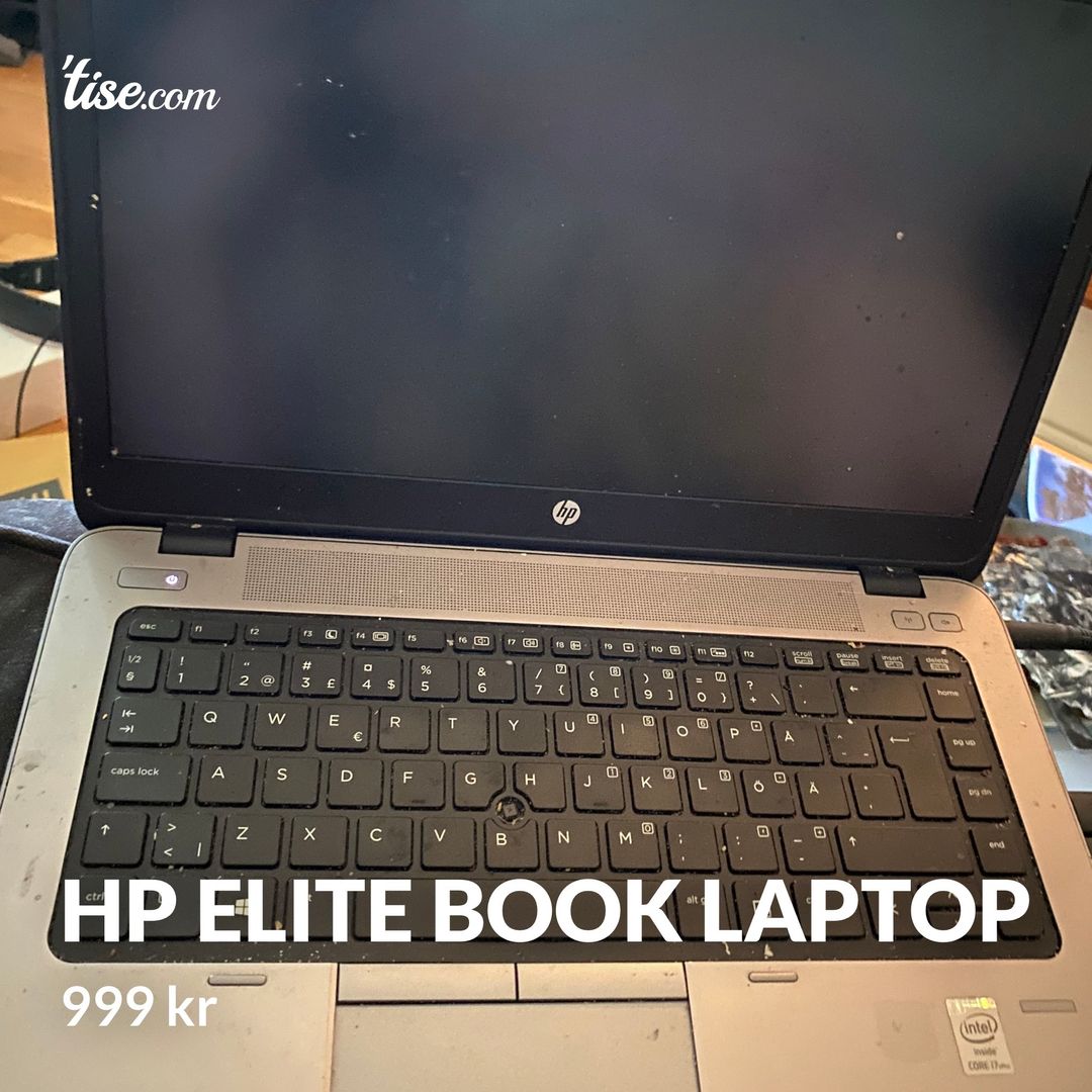 Hp elite book laptop