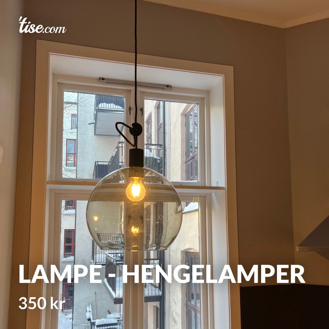 Lampe - Hengelamper