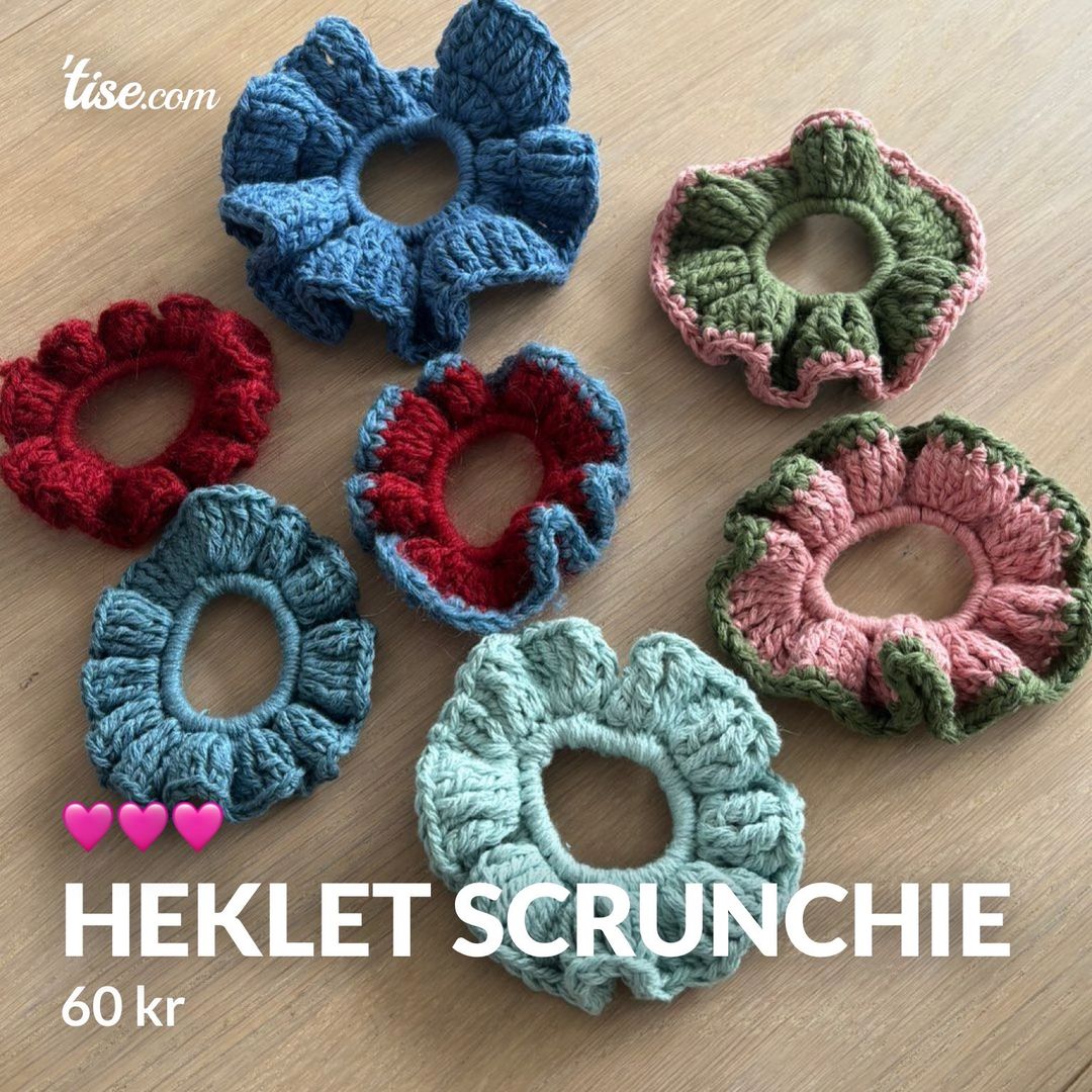 heklet scrunchie