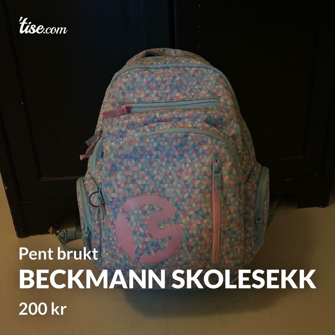 Beckmann skolesekk