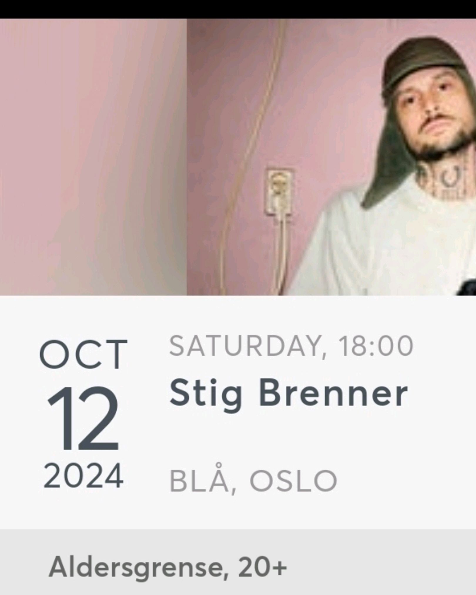 Stig Brenner Konsert