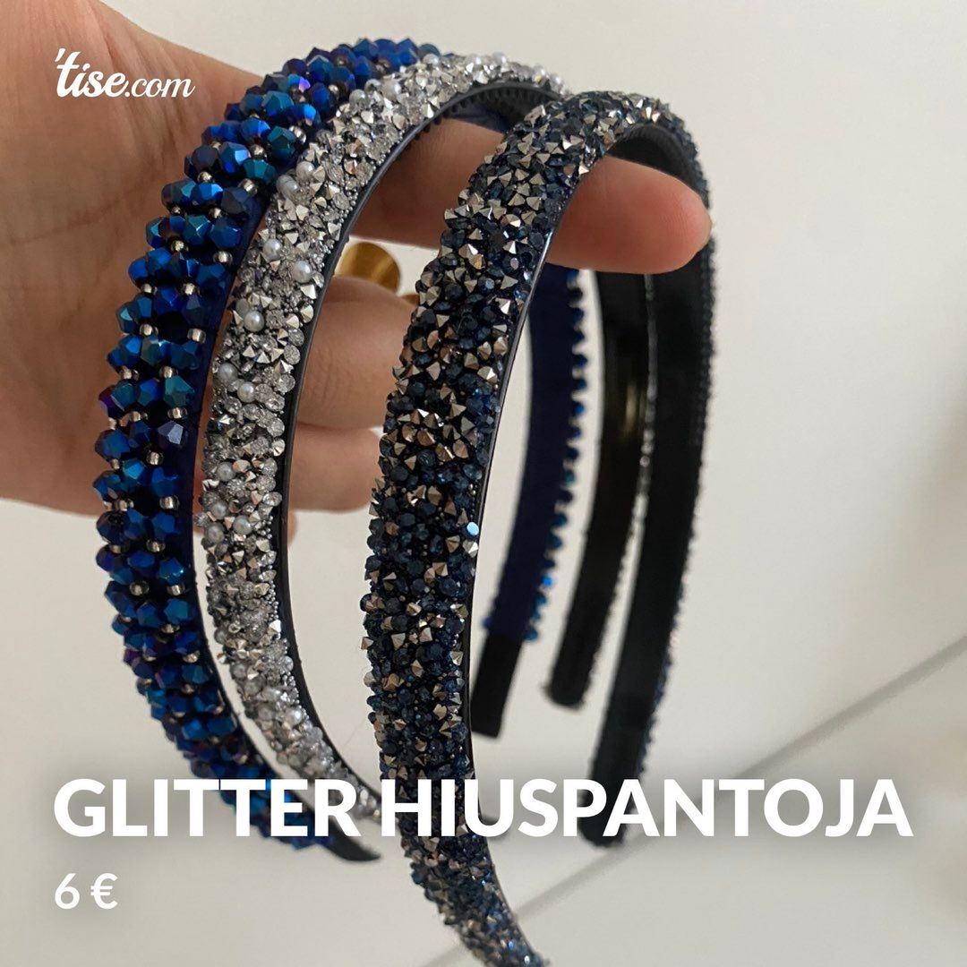 Glitter hiuspantoja