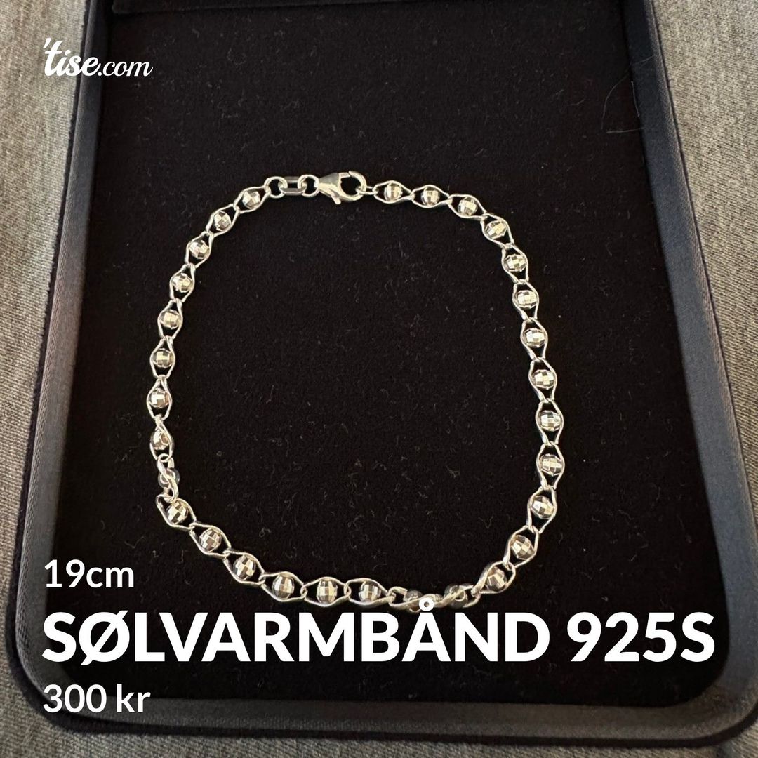 Sølvarmbånd 925S