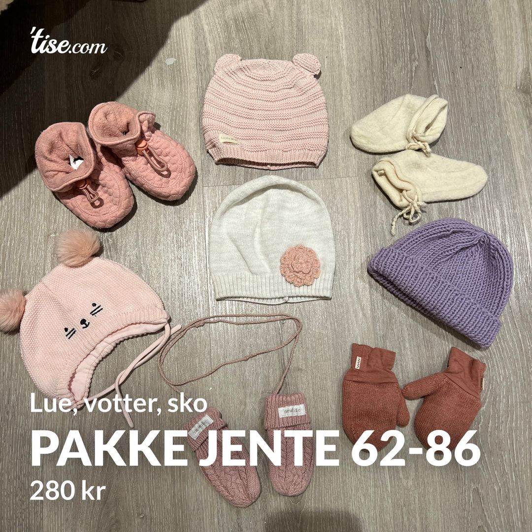 Pakke jente 62-86