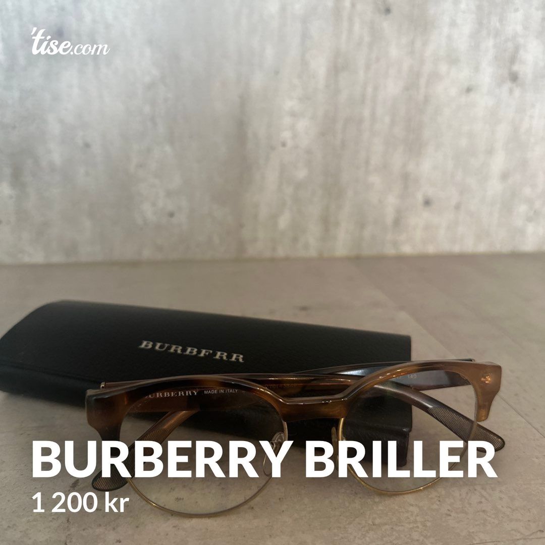 Burberry briller