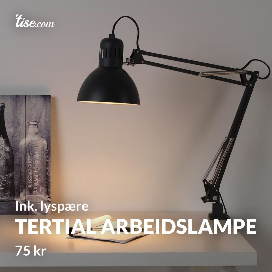 Tertial arbeidslampe