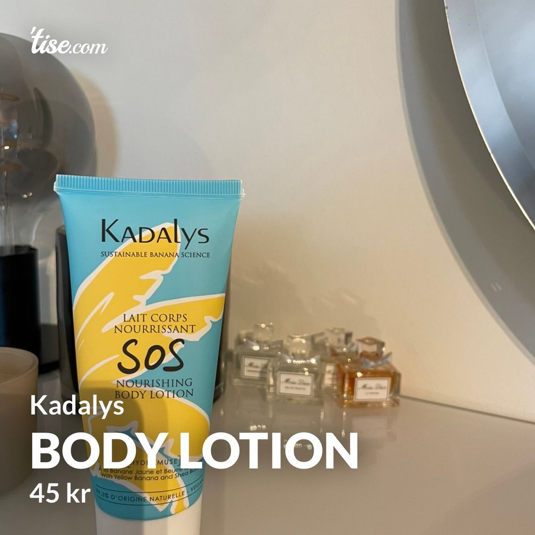 Body lotion