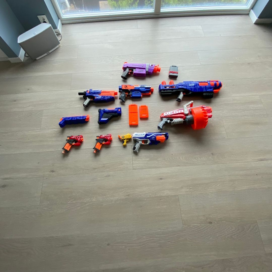 NERF pistoler