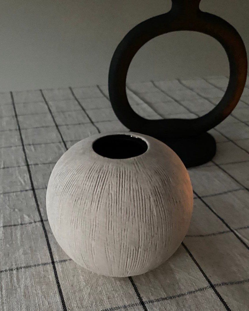 Rund vase