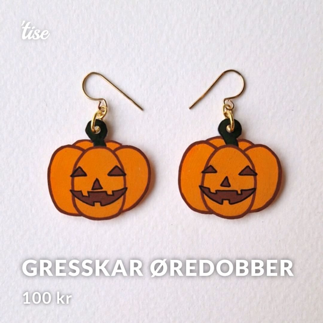 Gresskar Øredobber