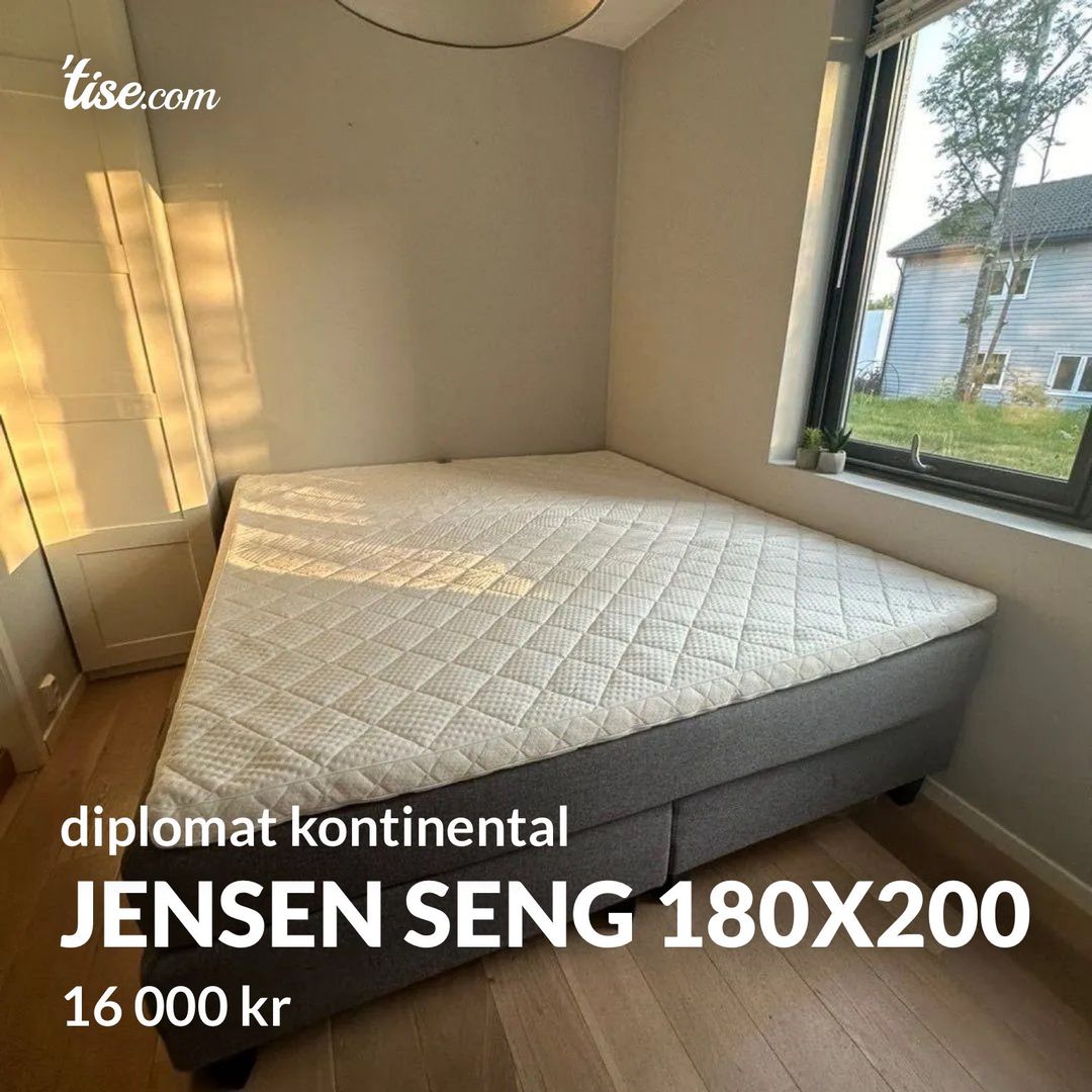 Jensen seng 180x200