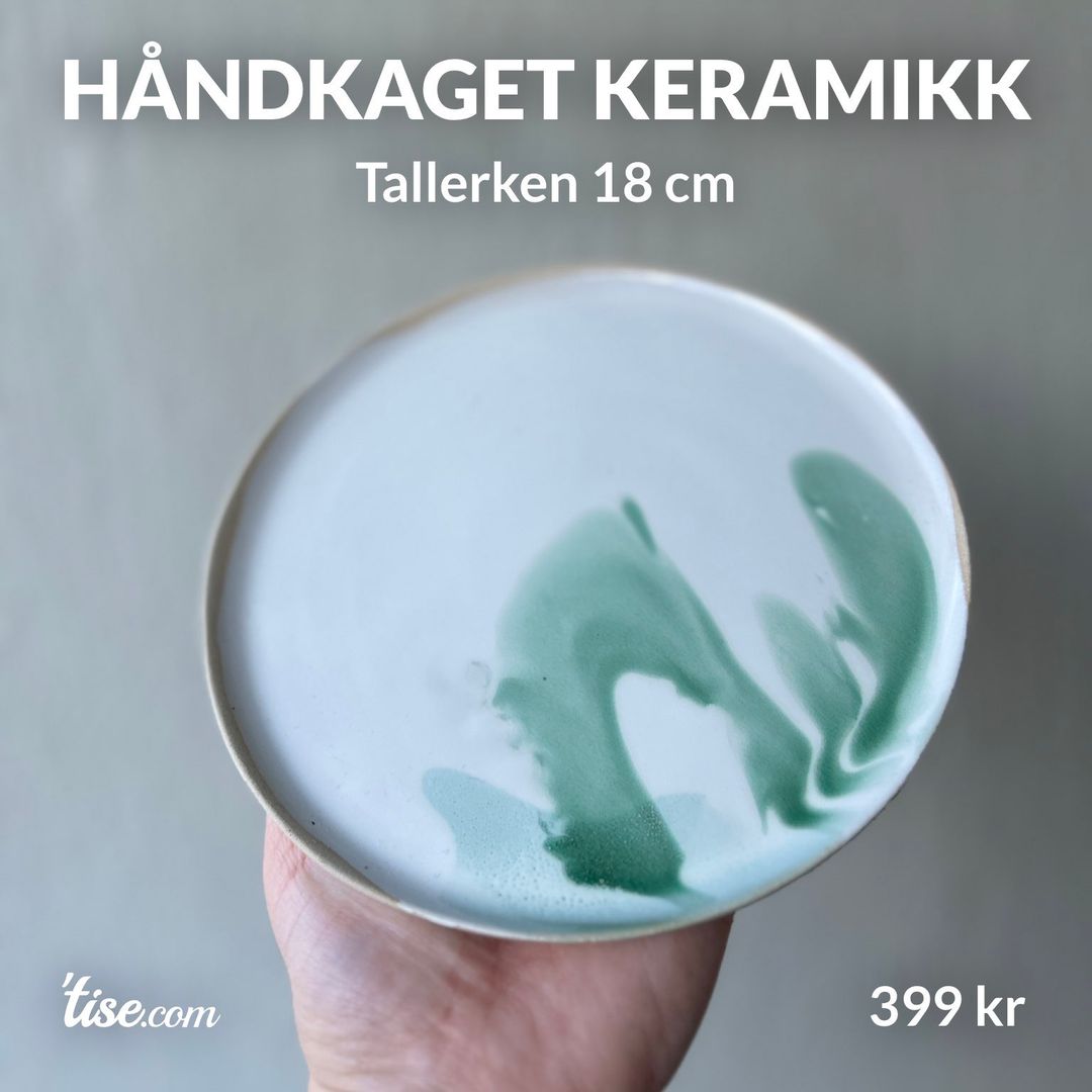 Håndkaget keramikk