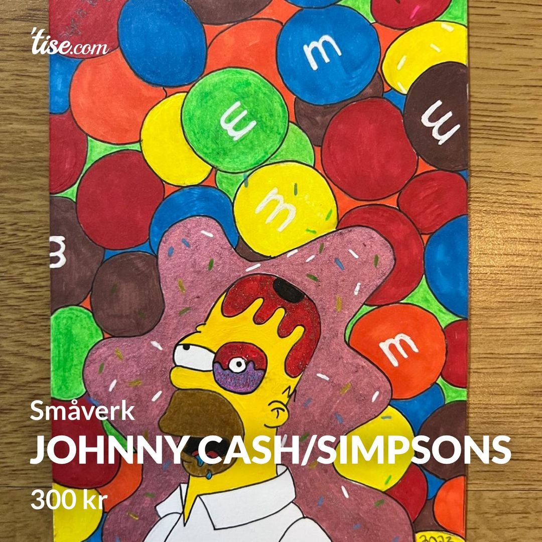 Johnny cash/Simpsons