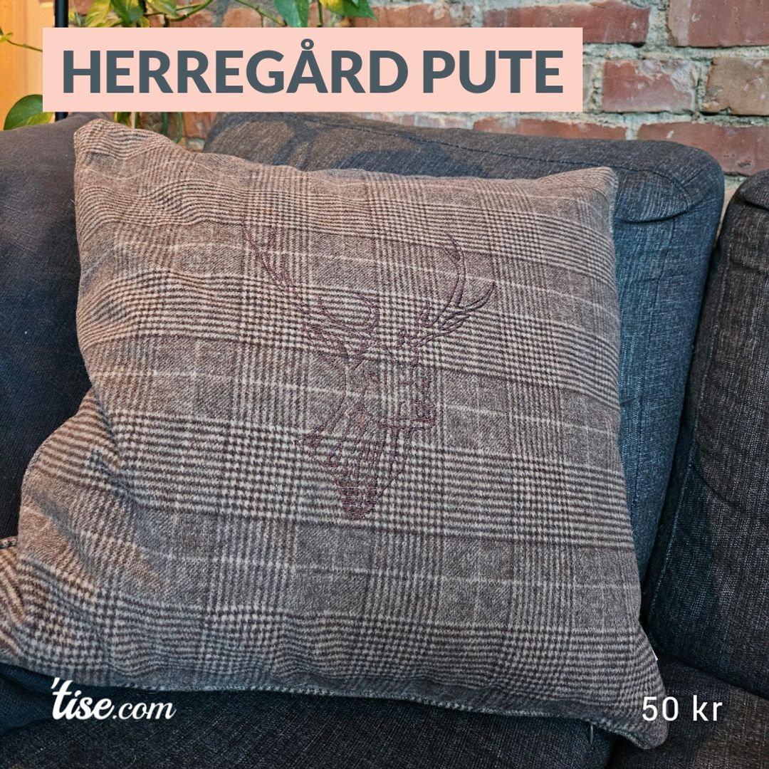 Herregård pute